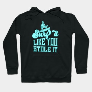 Surfer Retro Surfing Hoodie